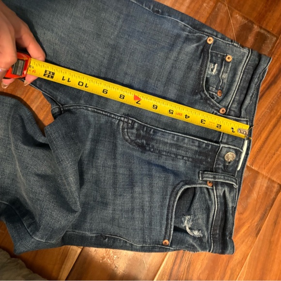 DAZE Denim “Crush” Flare Jeans | Size‎ 25 | Sustainable Stretch Fit - Picture 3 of 8